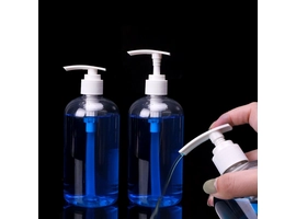 Clear Shampoo Packaging PET Plastic Pump Bottle｜Zhenghao