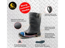China CE S3 SRC welding boots manufacturer