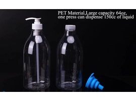 Flacone erogatore di detersivo per bucato in PET da 64 once｜Zhenghao
