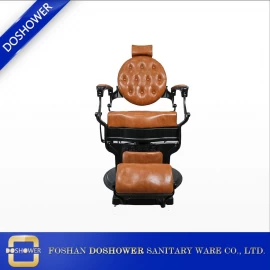 China China features up and down with DS-B1107 old school design vintage barber chair factory manufacturer