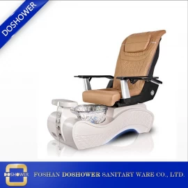 Chine Dual led light soft PU leather DS-P1114 pedicure spa chair factory - COPY - s9wc4j fabricant