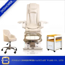 China Fábrica de cadeira de massagem pedicure com preenchimento automático de cor ajustável por LED DS-P1207 fabricante