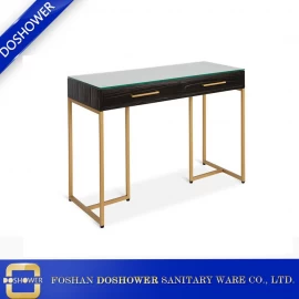 China Gold marble top DS-M1212 manicure nail station factory manufacturer