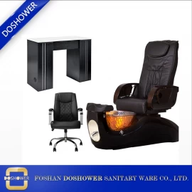 China Glasvezel pedicurekom DS-P1229 pedicure-ideeën massage spa-stoelfabriek fabrikant
