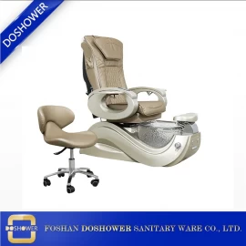 China Glass bowl fiberglass base DS-P1230 pedicure foot spa massage chair supplier manufacturer
