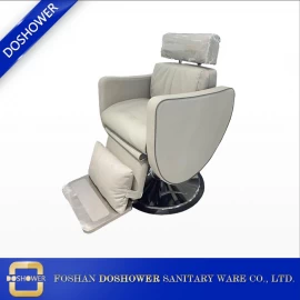 China Fornecedores de cadeiras de barbeiro elétricas com encosto de cabeça ajustável DS-B0116 fabricante