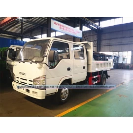 China Factory Price ISUZU mini 2-5ton double dump truck hot sale manufacturer