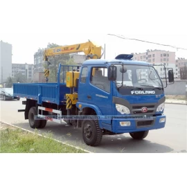 porcelana 4x2 Foton Forland 5000 kgs Boom Camión grúa hidráulica carro de la grúa fabricante