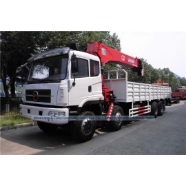 China 8x4 Flatbed Truck Mounted Crane China Manufacturer manufacturer