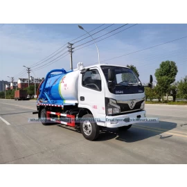porcelana China Mejor Vehículos de Tratamiento de Alciinato 5000L 6 CBM Camsáneo móvil Camión de succión de aguas residuales fabricante