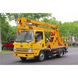 porcelana Fabricante de China Faw Aerial Platform Truck, camión de trabajo de 13 metros de altura fabricante