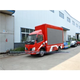 China DFAC 4*2 P4-P8 mobile LED truck manufacturer