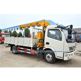 porcelana DFAC 4X2 3200 Kgs Truck Mountec Crane, 3.2 ton Lorry Crane fabricante