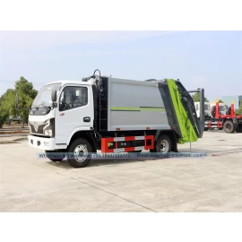 porcelana DFAC 4x2 4-5 CBM Compactor Bask Truck fabricante