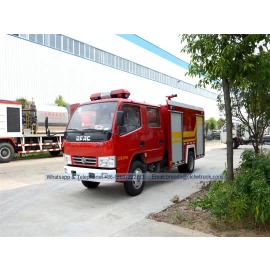 चीन DFAC 4x2 मूल निर्माता फायर फाइटिंग ट्रक 2000L वाटर टैंकर के साथ उत्पादक