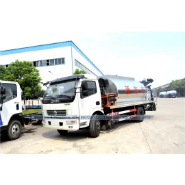 चीन DFAC 6000 लीटर डामर टैंकर ट्रक उत्पादक