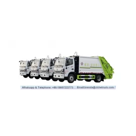 中国 DFAC 8吨压缩垃圾卡车 制造商