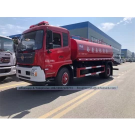 China Dongfeng 12000Liter Water Bowser Truck pengilang