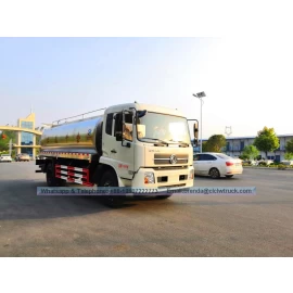 China Dongfeng  Kingrun 12CBM fresh milk transporting truck manufacturer