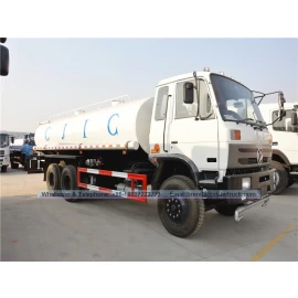 porcelana Dongfeng 15m3 Precio de camión de agua de agua, camión de agua de 6x4 en la venta, proveedor de camiones de tanque de agua China fabricante
