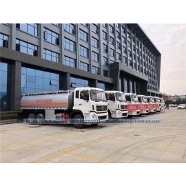 porcelana Dongfeng 25000 litros Bowser Bowser Bowser Camiseta para petroleros fabricante
