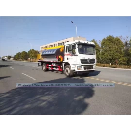 China Shacman 8000-10000 liter Lori Pengedaran Asfalt-10-12m Harga Trak Pengedar Asfalt pengilang