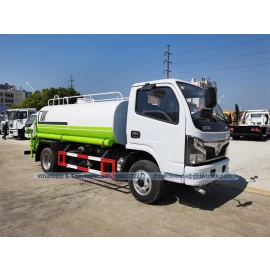 porcelana Dongfeng Water Truck 5000 litro, proveedor de camiones de agua, proveedor de camiones de agua China fabricante