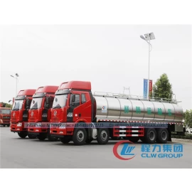 China FAW 20000 liter susu mengangkut trak pengilang