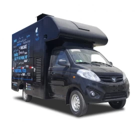 China Fashion design 4X2 mobile ice crean truck, food van truck in dubai manufacturer