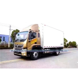 China Foton 5-6 Ton refrigerator van truck for meat and fish manufacturer