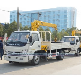 China Foton Forland 2000 kg Lorry Mounted Crane manufacturer