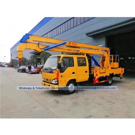China Isuzu 16 metros de alta altitude Operação fornecedor de caminhões de trabalho fabricante