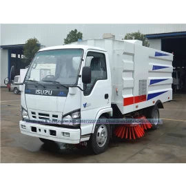चीन इसुजु 600p रोड स्वीपर ट्रक उत्पादक