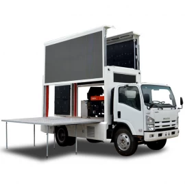 porcelana ISUZU BRAND Doble pantalla con P8 pantalla modelo móvil led camión fabricante