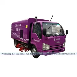 China ISUZU road sweeper truck, ISUZU price of road sweeper truck for sale manufacturer