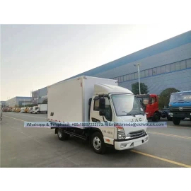 China JAC 1-3T insulated panel mini refrigerated box truck manufacturer