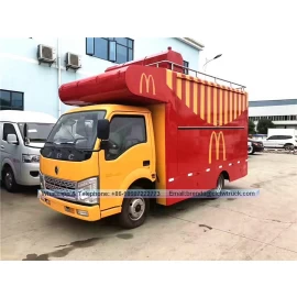 porcelana JBC Food Truck en venta, proveedores de camiones de comida China, 4x2 camión móvil de comida rápida fabricante