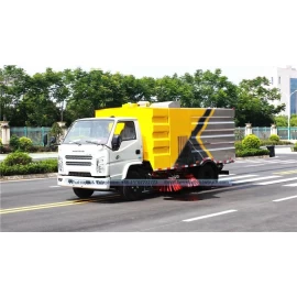 China JMC  Road Sweeper Truck for sale manufacturer