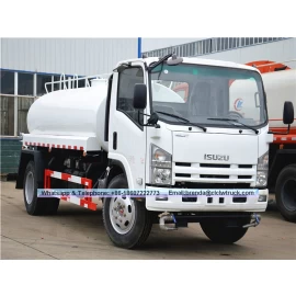 porcelana Camión de agua isuzu japonés 5000 litros, 4x2 camión de tanque de agua isuzu de Japón, mini proveedor de camiones de tanque de agua de Japón fabricante