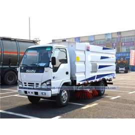 Tsina Japanese Isuzu Road Sweeper Truck na ginawa sa China Manufacturer