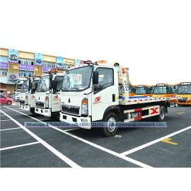 porcelana Proveedor de camiones de Wrecker de Sinotruk Howo 4ton China, Howo 4x2 Wrecker Truca para la venta en venta fabricante
