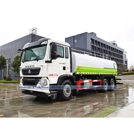 China SINOTRUK HOWO 6X4 4400 GAL 20000LITER caminhão de água fabricante