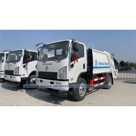 porcelana 8CBM Dongfeng garbage truck supplier,4X2 DFAC garbage truck for sale fabricante