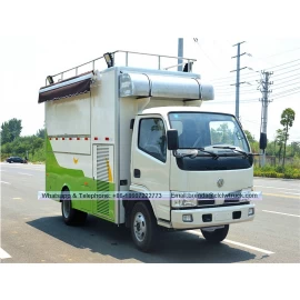 China fashionable DONGFENG mobile fast food truck for sale in Kuwait manufacturer