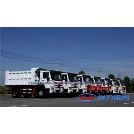 चीन चीन ट्रक होवो 4x2 6 पहियों 20 टी 290hp ने डंप ट्रक का इस्तेमाल किया उत्पादक