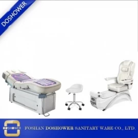 China 2022 electric massage beds with salon furniture massage bed cover for 3 motors massage beds factory manufacturer