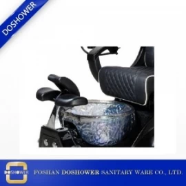 China Beauty Spa Pedicure Black Pedicure Fiberglass Sink Wholesale Nail Salon Equipment DS-T3 manufacturer