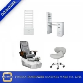 Chine Meilleur forfait de salon pour chaise de pédicure avec table de manucure grossiste de meubles de salon de table DS-L1902 SET fabricant