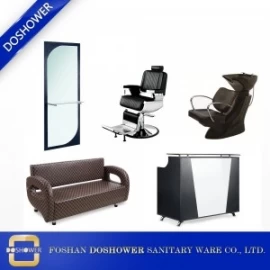 China Black Hair Styling Station Salon Package Complete Package Salon Chair manufacturer