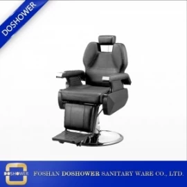 China Black barber chair with the Chinese factory of the barber chair for the barber shop chairs for sale manufacturer